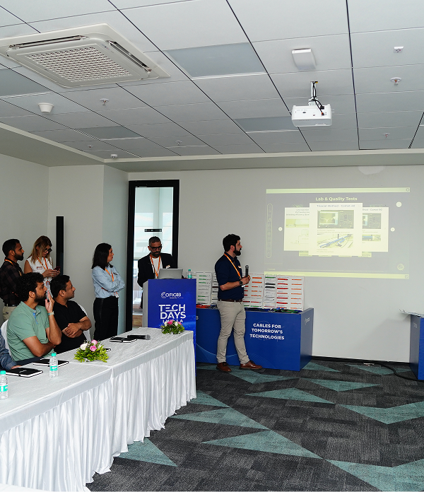 YellowHive corporate events management company team managing a live business event